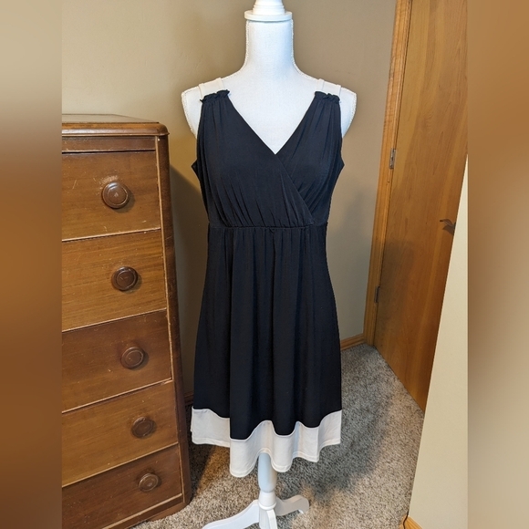 Black & White Cocktail Midi | size M - Picture 1 of 10